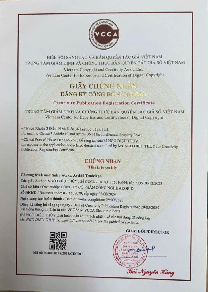 Ứng dụng AI & Blockchain trong xác thực sở hữu - Giải pháp bảo vệ bản quyền thời đại số 1 VIC 3